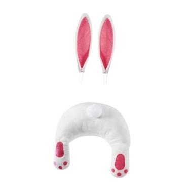 Imagem de IEUDNS Guirlanda de Páscoa com Bumbum de - Faça Você Mesmo - Placa de Boas-Vindas - Bumbum de com Orelhas para Guirlanda de Porta de Entrada