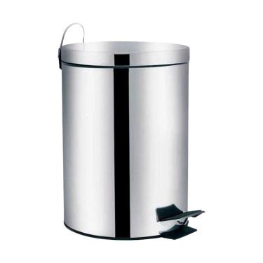 Imagem de Lixeira Elegante Em Aço Inox Com Pedal E Balde Removível Para Praticidade Máxima