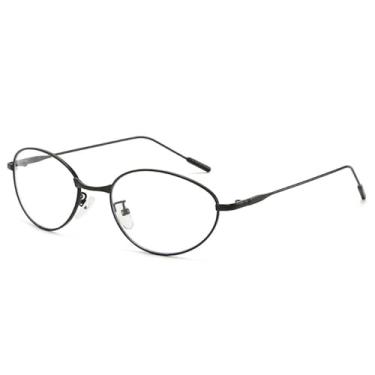 Imagem de Óculos de Sol Punk Oval Metálico Feminino e Masculino UV400 para Esportes ao Ar Livre, Corrida e Ciclismo, Preto e Transparente