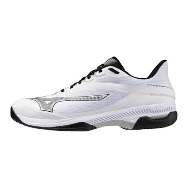 Imagem de Mizuno Tênis masculino Wave Exceed Court Ac, Branco/preto, 38