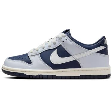 Imagem de Nike Tênis infantil Dunk Low, Cinza futebol/branco Summit/Midnight, 20