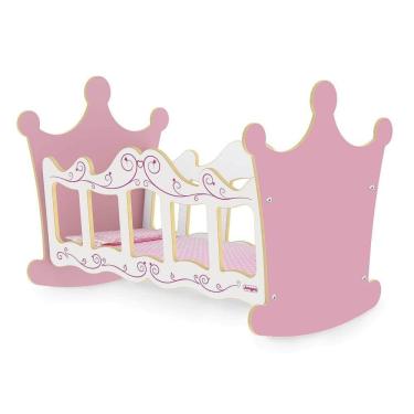 Imagem de Berço de Bonecas Princesas em Madeira Junges