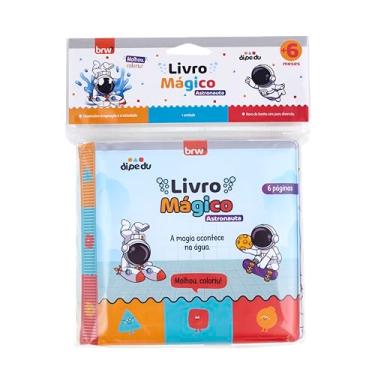 Imagem de BRW Kit Livro De Banho Mágico Infantil