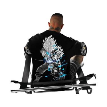 Imagem de Camiseta De Algodão Dragon Ball Estilo Y2K, Merchandise Oficial Da Cap