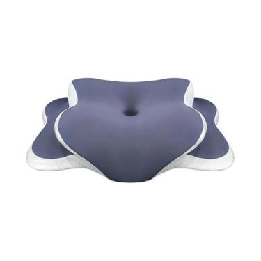 Imagem de Almofada Cervical Ergonômica De Espuma De Memória Para Alívio Da Dor N