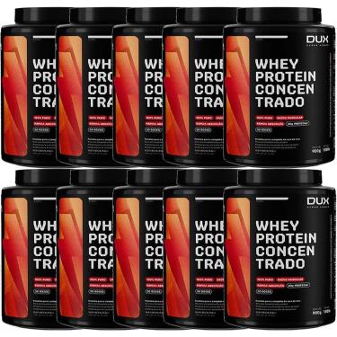 Imagem de Kit 10X Whey Protein Concentrado - 900g Coco - Dux Nutrition-Masculino