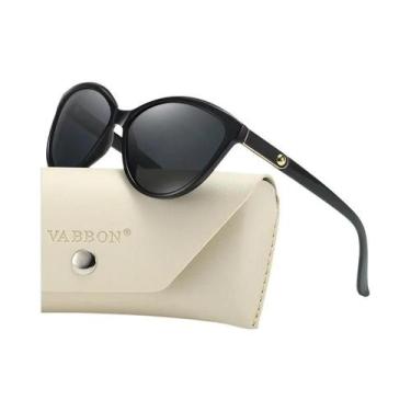 Imagem de Óculos De Sol Polarizados Femininos Modernos Com Proteção UV E Detalhe