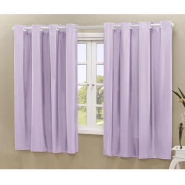 Imagem de Cortina Blackout PVC 2,80 m x 1,80 m - Lilás - Home Fernandes