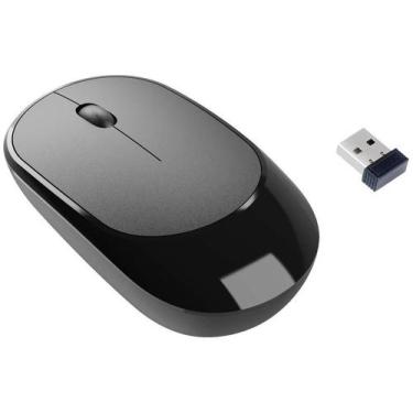 Imagem de Mouse Sem Fio Com Conexão Bluetooth Preto Bright, Preto