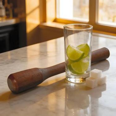 Imagem de Socador de Caipirinha Mad. 19cm Edal - Utensílio Essencial para Drinks