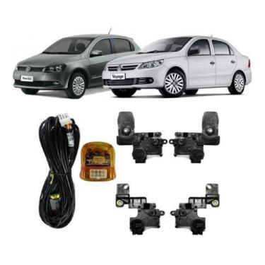 Imagem de Kit Trava Elétrica Original Vw Gol G5 G6 G7 Voyage Tragial