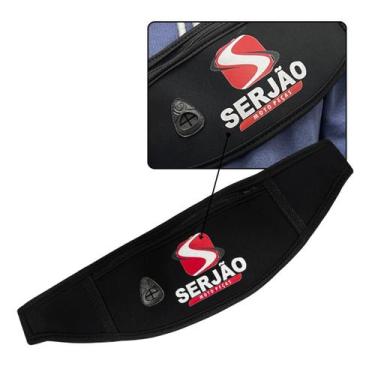 Imagem de Pochete Serjão Cintura Transversal Multiuso Motoqueiro Preta, S PARTS