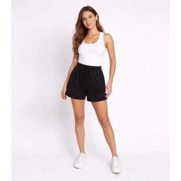 Imagem de Shorts Feminino Com Bolsos Good Bless Preto, M, Preto