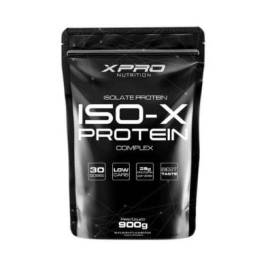Imagem de Iso X Protein Complex Refil 900g Morango Whey Isolado X Pro Nutrition 