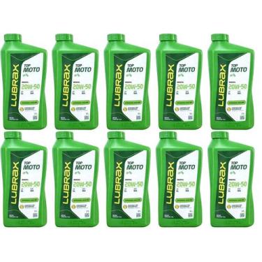 Imagem de Óleo Mineral 20w50 Moto Lubrax 4t 10 Litros