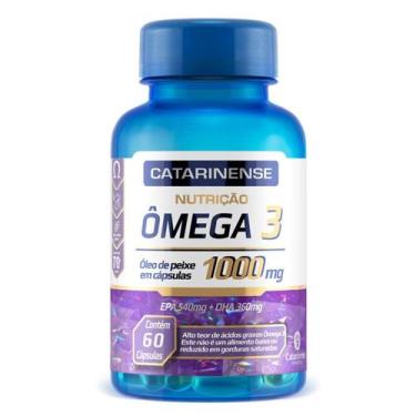 Imagem de Ômega 3 1000mg Catarinense 60 Cápsulas Suplemento