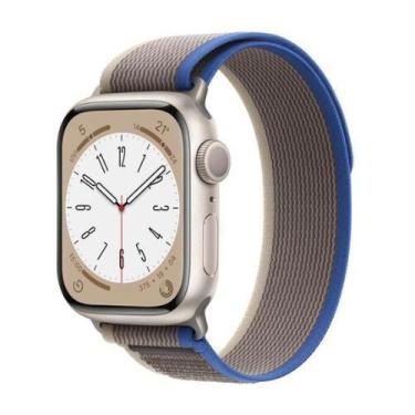 Imagem de Pulseira Nylon para Apple Watch - Azul e cinza - Esquire Tech, 38/40/4