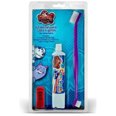 Imagem de Kit Creme Dental para Cachorro Tutti Fruti - Cat Dog - Ipet