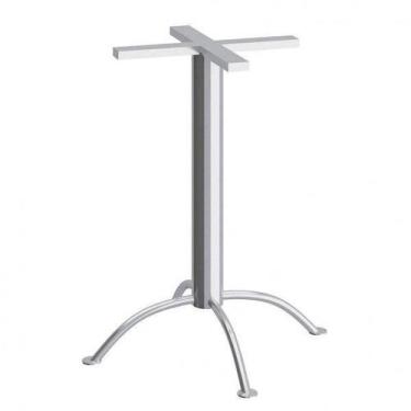 Imagem de Base para Mesa de Jantar Flórida P412 Prata - Compoarte
