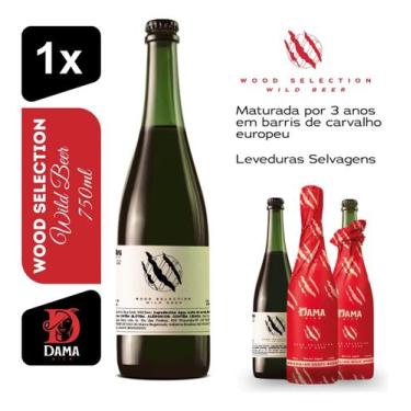 Imagem de Cerveja Wild Beer Dama Bier Wood Selection 750ml 01 Un