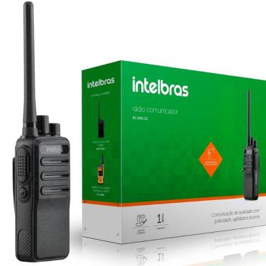 Imagem de Rádio Comunicador Intelbras RC3002 G2 Walkie Talkie HT com Bateria de Lítio e Carregador Bivolt