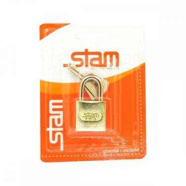 Imagem de Cadeado Stam 20 Zamack - Kit C/10 PC
