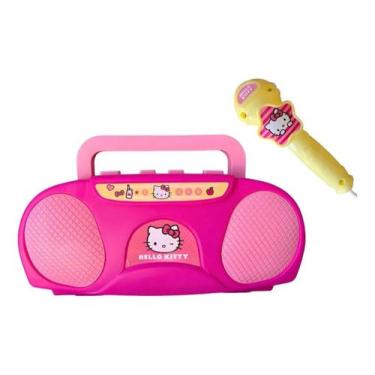 Imagem de Boombox Karaoke Infantil Hello Kitty Musical - Candide