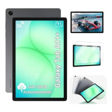 Imagem de Tablet Samsung Tab A11 Plus 5G 11 Pol 128GB 6GB RAM Gray Com Película 