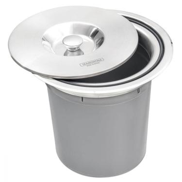 Imagem de Lixeira de Embutir Tramontina Clean 5L
