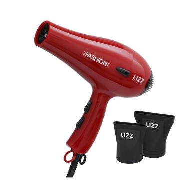 Imagem de Secador LIZZ Profissional Fashion vermelho - 127V (2000 watts)