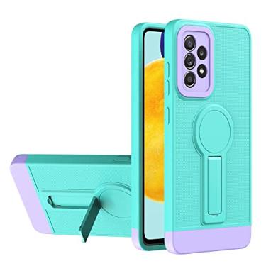 Imagem de Suporte magnético de carro para samsung galaxy a52 a13 a53 5g a23 4g a33 a73 a50 s tampa colorida para a50s a52s 2021 2022, azul claro, para a52s 5g