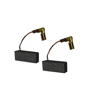 Imagem de Escovas de carbono para motor – Senrise, 10 peças de vários tamanhos, escovas de carbono elétricas de substituição para ferramenta de energia, HA0220, Gray & Brass Tone, A26 (5X8X19mm)