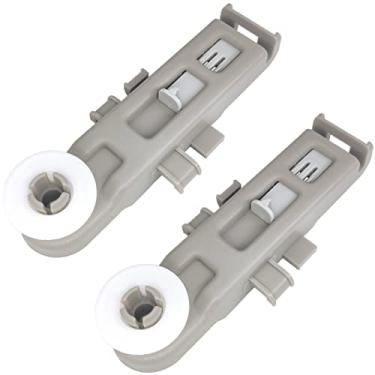 Imagem de eHuangTools W10888592 Rodas para lava-louças Whirlpool Kenmore Maytag peças de reposição para rolo de louça superior para lava-louças PS11769236 8575281 WP8575281 (2 peças)