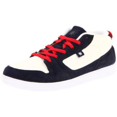 Imagem de DC Landau Mid Unrst Masculino, DC azul marinho/vermelho, 10.5