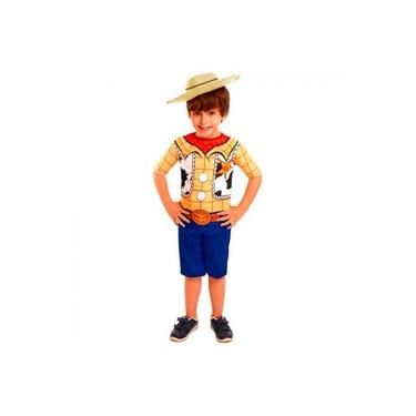 Imagem de Fantasia Oficial Woody Infantil - tamanho G (Toy Story)