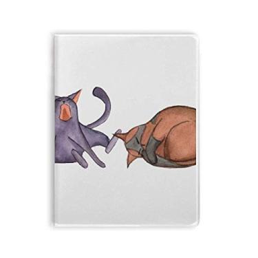 Imagem de Diário de capa macia para caderno de goma de aquarela com pintura Miaoji