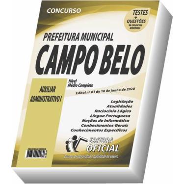 Imagem de Apostila Prefeitura De Campo Belo - Auxiliar Administrativo I - Curso
