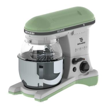 Imagem de Batedeira Planetária 5 Litros Verde Eclair BP-500 Bivolt - Braesi