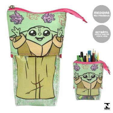 Imagem de Estojo Retrátil 2 Em 1 Mandalorian Baby Yoda Star Wars Dac