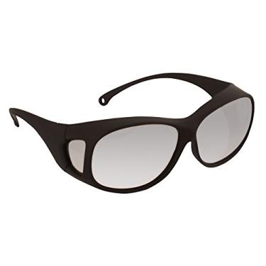 Imagem de Kimberly-Clark Professional Jackson Safety 20748 V50 Óculos de segurança sobre o vidro, lentes internas/externas com armação preta (pacote com 12)