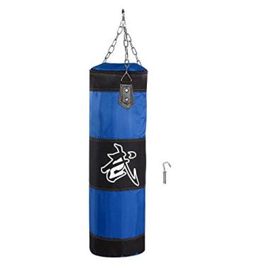 Imagem de crianças boxe treinamento pesado fitness sacos de areia exercícios treino de energia kickboxing prática conjunto de presente de soco independente(80cm), Saco de pancadas para crianças,