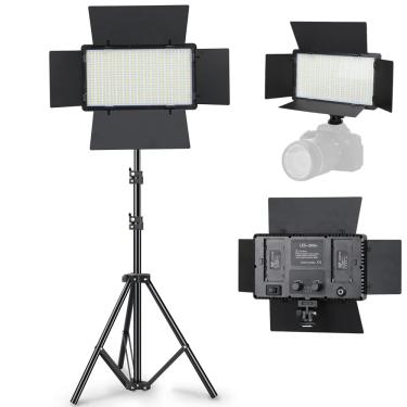 Imagem de LED Video Light Panel  Fotografia Iluminação  Na Câmara  Photo Studio  Lâmpada de enchimento para
