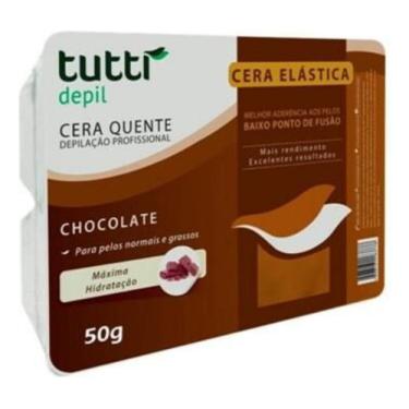 Imagem de Cera Elástica Chocolate 250g Mais Aderência Ao Pelo Premium