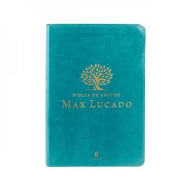 Imagem de Bíblia De Estudo Max Lucado (Nvi, Capa Em Courosoft Verde, Leitura Perfeita): Nova Versão Internacio