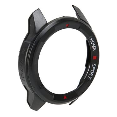 Imagem de Relógio Protetor Caso Duro Caso Protetor para Relógio Inteligente Portátil Escritório Correndo (Preto Vermelho Branco)