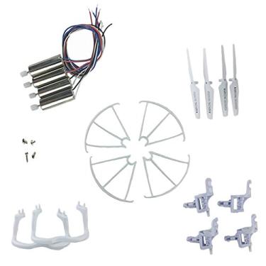 Imagem de Luzhengyang Enhance Your Quadcopter Performance with This 18-Piece Motor Kit RC Accessory Set,Perfect for X5 X5C Drones. with Extra Blades, ors, and Motors for Ultimate F Fun