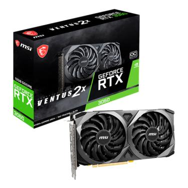 Imagem de Placa De Video. 12gb Rtx3060 Ventus 2x Oc 192bit Hdmi/3xdp 91