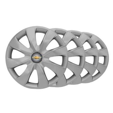 Imagem de Jogo Calota Prime Pta Aro 13 Para Prisma 2009 2010 2011 - Elitte Motor