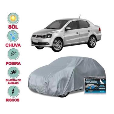Imagem de Capa cobrir carro Voyage 100% Impermeável Proteção Total - LOBETRIZ