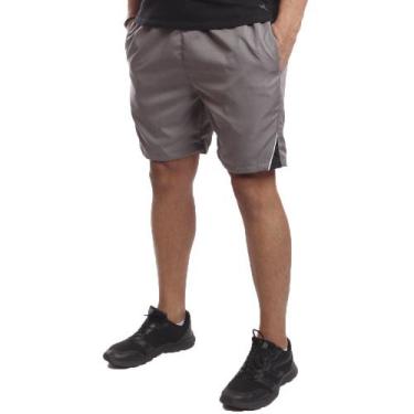 Imagem de Shorts Rip Stop OX SILVER Bolsos Frente e Costas - OxSilver, M, Cinza,